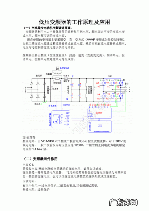 变频器原理及应用技术 变频器原理及应用