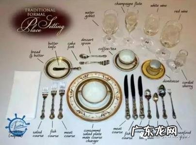 西餐刀叉摆放