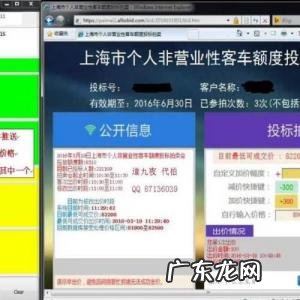 上海车牌外地人拍卖规则 上海车牌拍卖规则