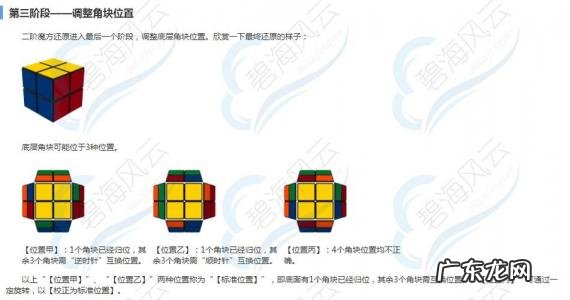 二阶魔方新手图解一步一步视频 二阶魔方新手图解