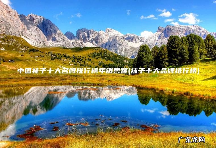 袜子十大品牌排行榜 中国袜子十大名牌排行榜年销售额