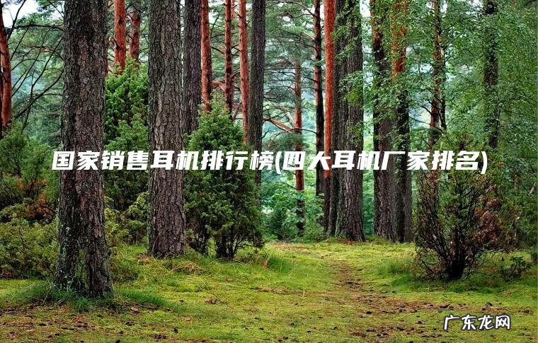 国家销售耳机排行榜(四大耳机厂家排名) 四大耳机厂家排名 国家销售耳机排行榜