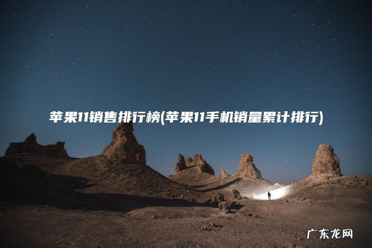 苹果11手机销量累计排行 苹果11销售排行榜