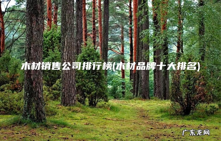 木材销售公司排行榜(木材品牌十大排名) 木材品牌十大排名 木材销售公司排行榜