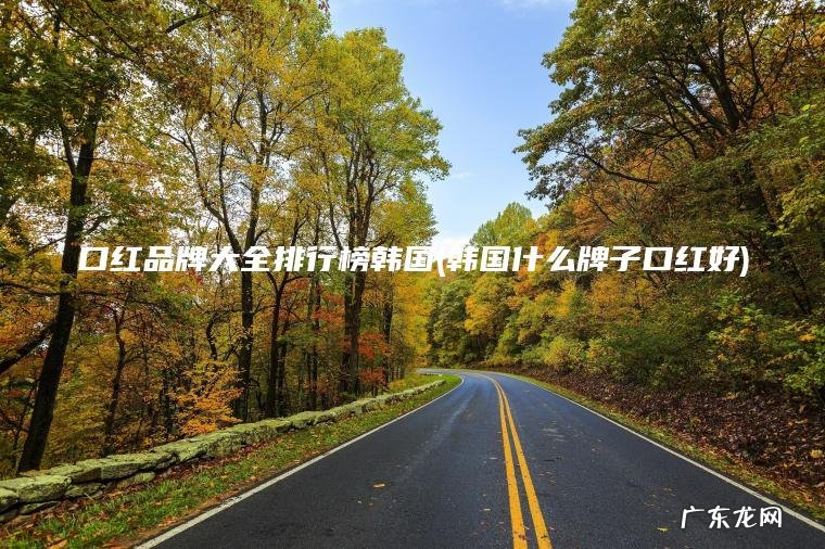 口红品牌大全排行榜韩国(韩国什么牌子口红好) 韩国什么牌子口红好 口红品牌大全排行榜韩国