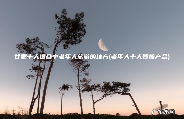 甘肃十大适合中老年人旅游的地方(老年人十大智能产品)