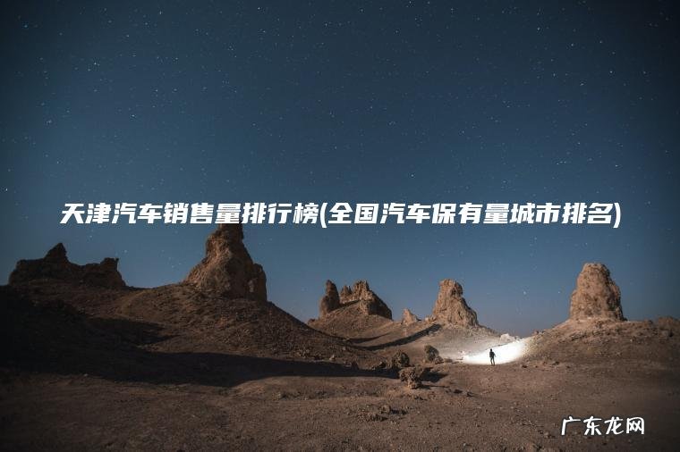 全国汽车保有量城市排名 天津汽车销售量排行榜