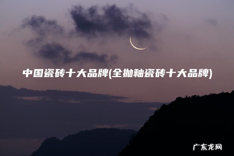 中国瓷砖十大品牌(全抛釉瓷砖十大品牌) 全抛釉瓷砖十大品牌 中国瓷砖十大品牌