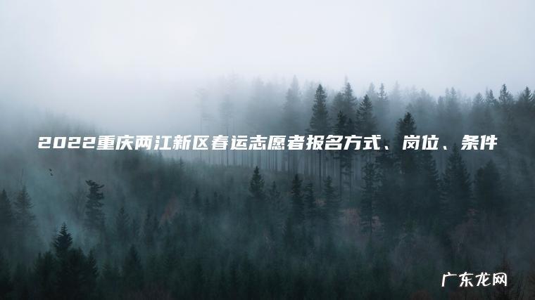 2022重庆两江新区春运志愿者报名方式、岗位、条件 2022重庆两江新区春运志愿者报名方式、岗位、条件