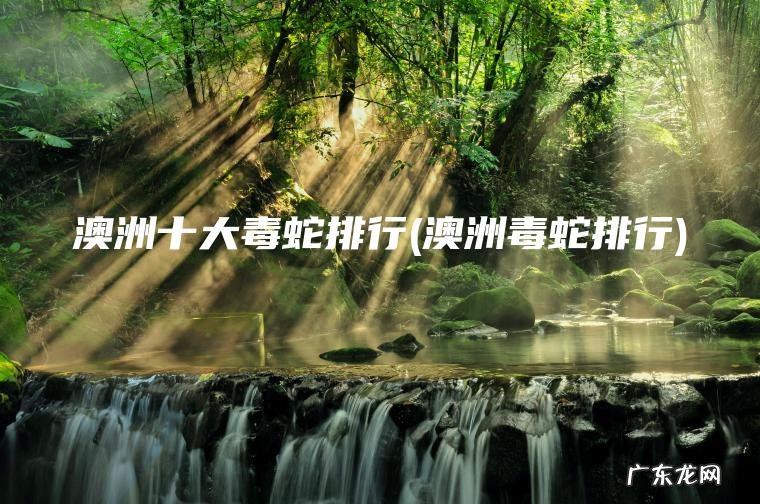 澳洲十大毒蛇排行(澳洲毒蛇排行) 澳洲毒蛇排行 澳洲十大毒蛇排行