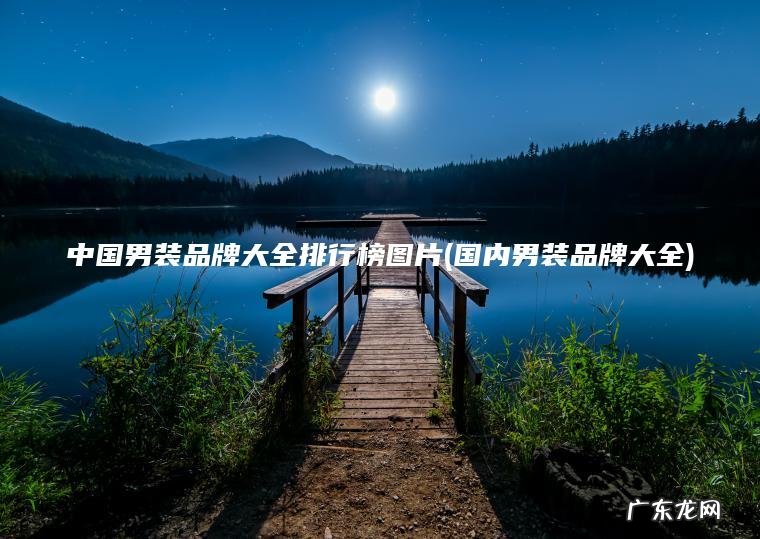 国内男装品牌大全 中国男装品牌大全排行榜图片