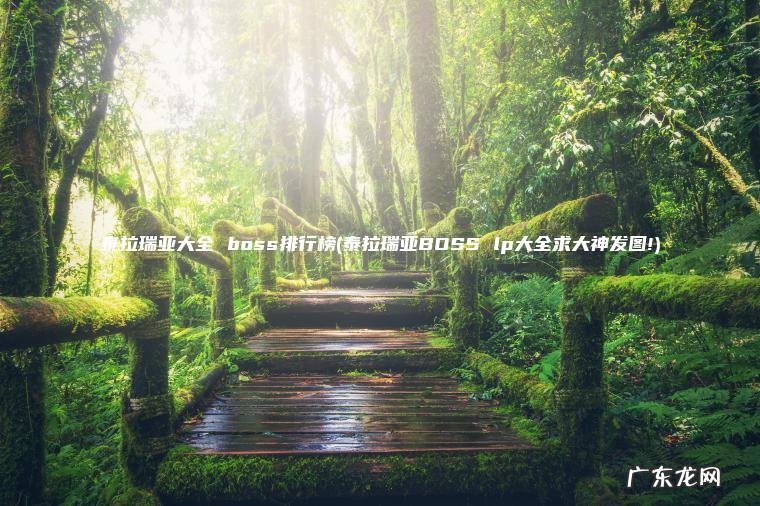 泰拉瑞亚大全 boss排行榜(泰拉瑞亚BOSS lp大全求大神发图!) 泰拉瑞亚BOSS lp大全求大神发图! 泰拉瑞亚大全 boss排行榜