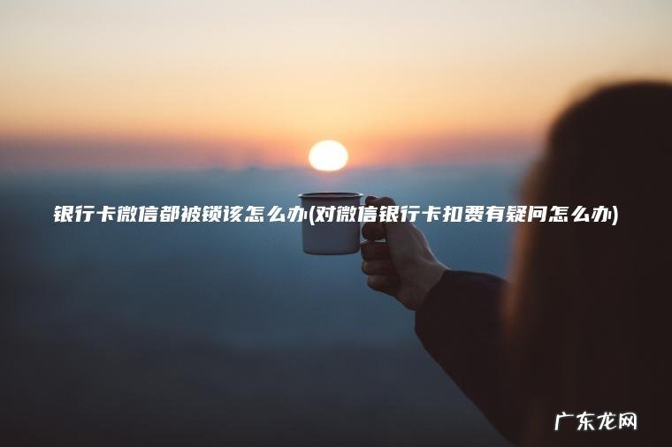 银行卡微信都被锁该怎么办(对微信银行卡扣费有疑问怎么办) 对微信银行卡扣费有疑问怎么办 银行卡微信都被锁该怎么办
