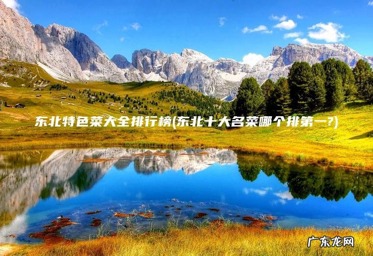 东北特色菜大全排行榜(东北十大名菜哪个排第一?) 东北十大名菜哪个排第一? 东北特色菜大全排行榜