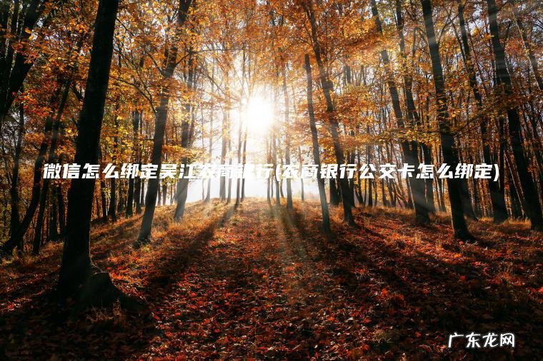 微信怎么绑定吴江农商银行(农商银行公交卡怎么绑定) 农商银行公交卡怎么绑定 微信怎么绑定吴江农商银行
