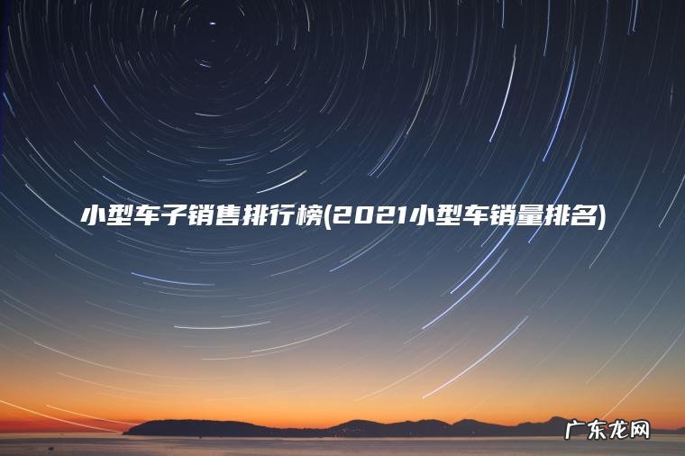 2021小型车销量排名 小型车子销售排行榜