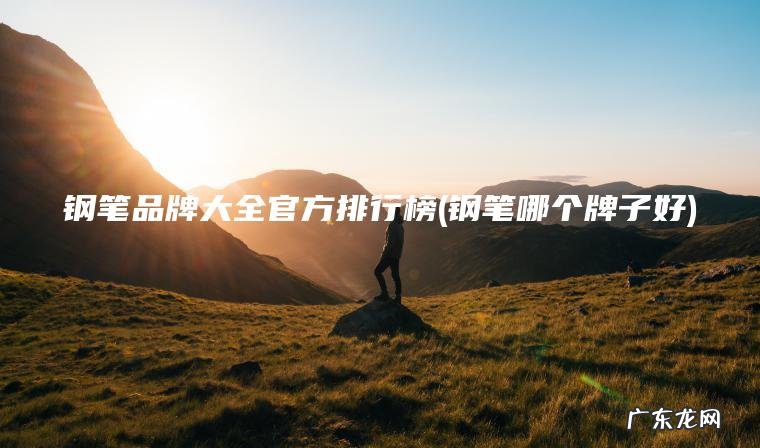 钢笔品牌大全官方排行榜(钢笔哪个牌子好) 钢笔哪个牌子好 钢笔品牌大全官方排行榜