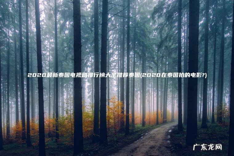 2020最新泰国电视剧排行榜大全推荐泰国(2020在泰国拍的电影?) 2020在泰国拍的电影? 2020最新泰国电视剧排行榜大全推荐泰国