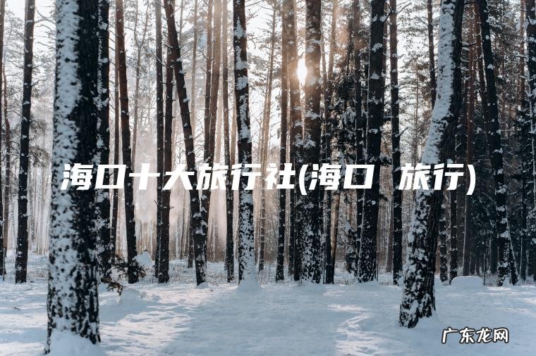 海口十大旅行社(海口 旅行) 海口 旅行 海口十大旅行社