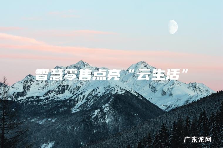 智慧零售点亮“云生活” 智慧零售点亮“云生活”