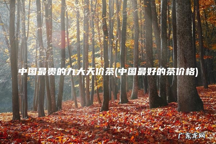 中国最好的茶价格 中国最贵的九大天价茶