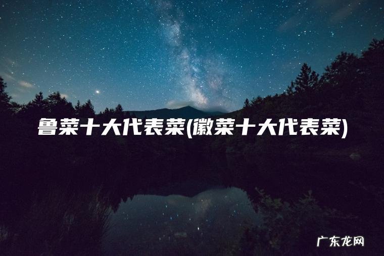 鲁菜十大代表菜(徽菜十大代表菜) 徽菜十大代表菜 鲁菜十大代表菜