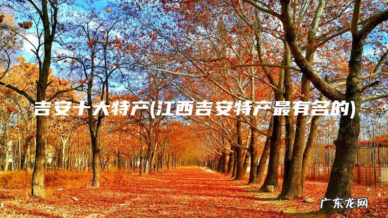吉安十大特产(江西吉安特产最有名的) 江西吉安特产最有名的 吉安十大特产
