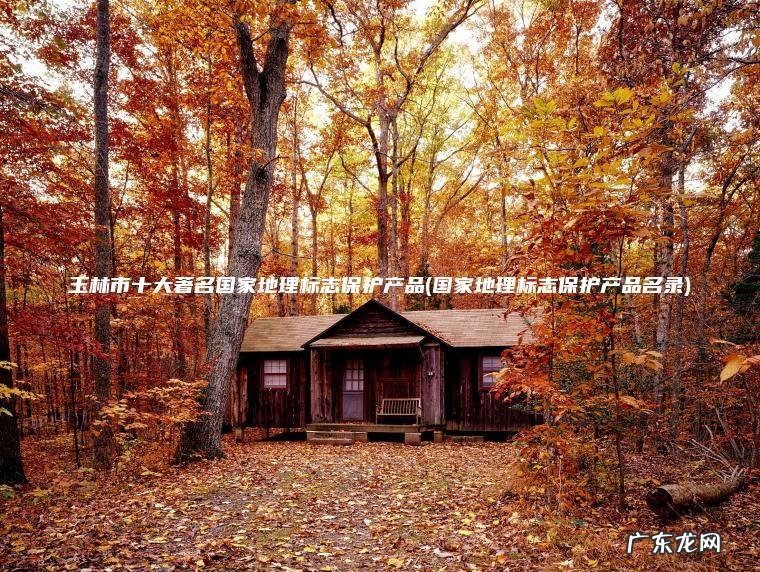 国家地理标志保护产品名录 玉林市十大著名国家地理标志保护产品