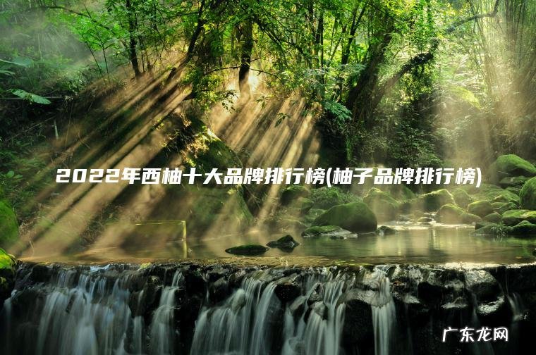 2022年西柚十大品牌排行榜(柚子品牌排行榜)