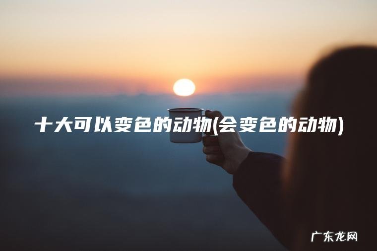 十大可以变色的动物(会变色的动物) 会变色的动物 十大可以变色的动物