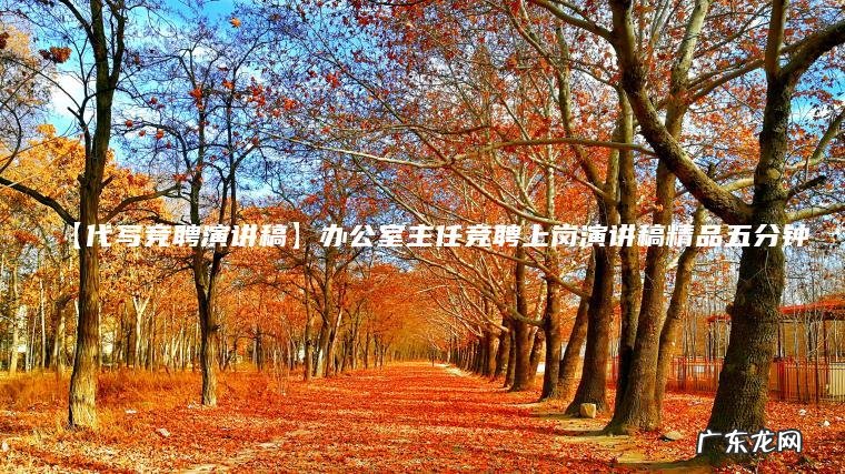 【代写竞聘演讲稿】办公室主任竞聘上岗演讲稿精品五分钟 【代写竞聘演讲稿】办公室主任竞聘上岗演讲稿精品五分钟