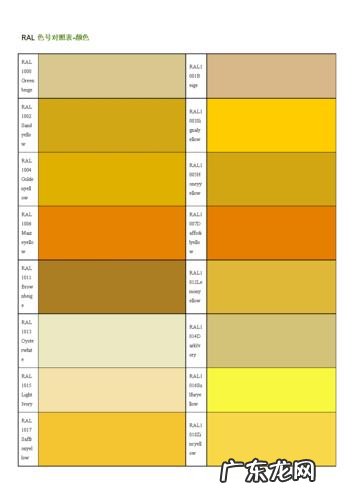 中国皮肤色卡对照表