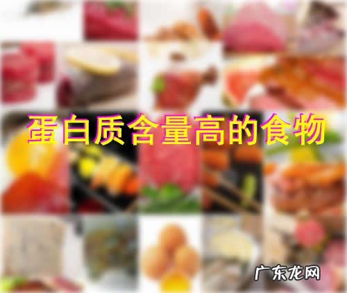 蛋白质最高的食物排行榜 蛋白质高的食物排行榜