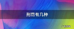 我国刑法规定的刑罚有几种 刑罚有几种